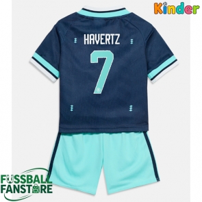 Deutschland Kai Havertz #7 Replik Auswärtstrikot Kinder WM 2026 Kurzarm (+ Kurze Hosen)